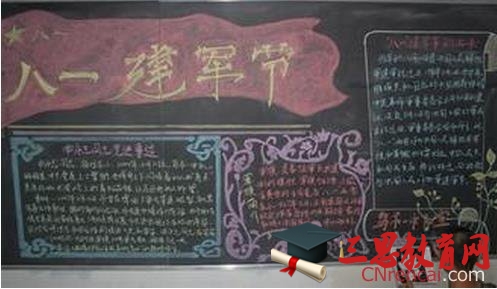 八一建黨節(jié)黑板報(bào)
