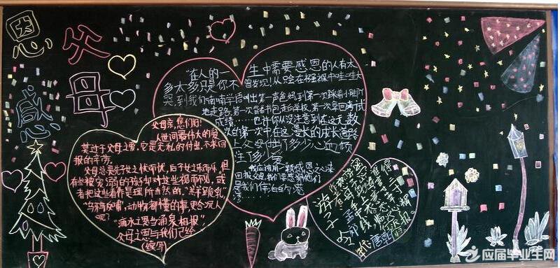 中學父親節黑板報主題