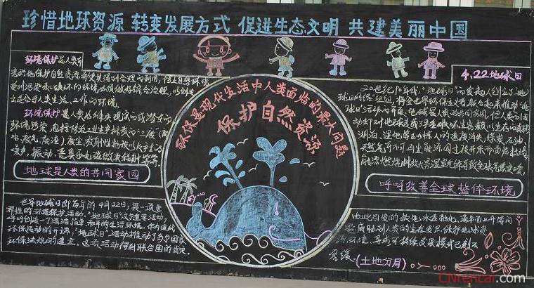 世界水日節約用水主題黑板報內容