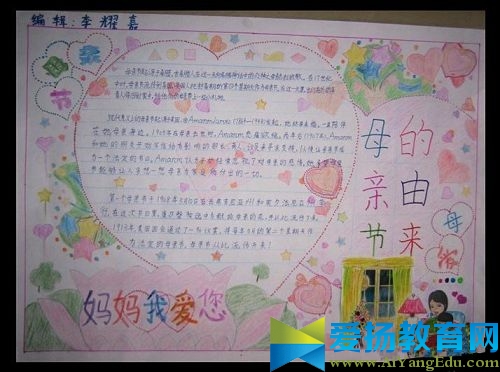 簡(jiǎn)單的感恩母親節(jié)手抄報(bào)圖片大全_2017年母親節(jié)創(chuàng)意手抄報(bào)圖片及資料