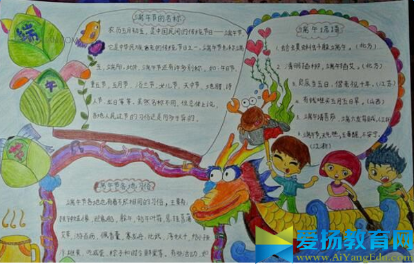 端午節(jié)手抄報圖片