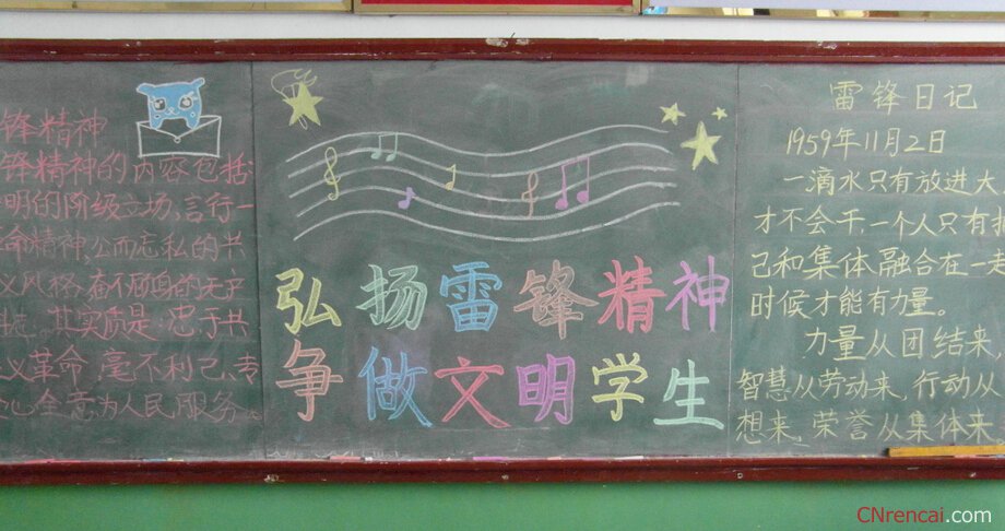 2016關(guān)于弘揚(yáng)雷鋒精神的黑板報資料