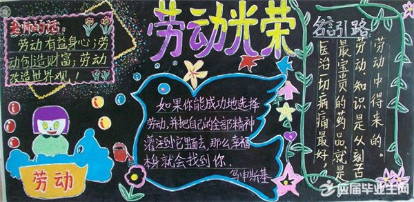 五一勞動節(jié)黑板報(bào)圖片簡單漂亮