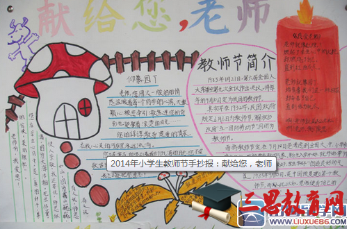 教師節(jié)手抄報(bào)